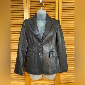 🖤Vintage Banana Republic: Leather jacket